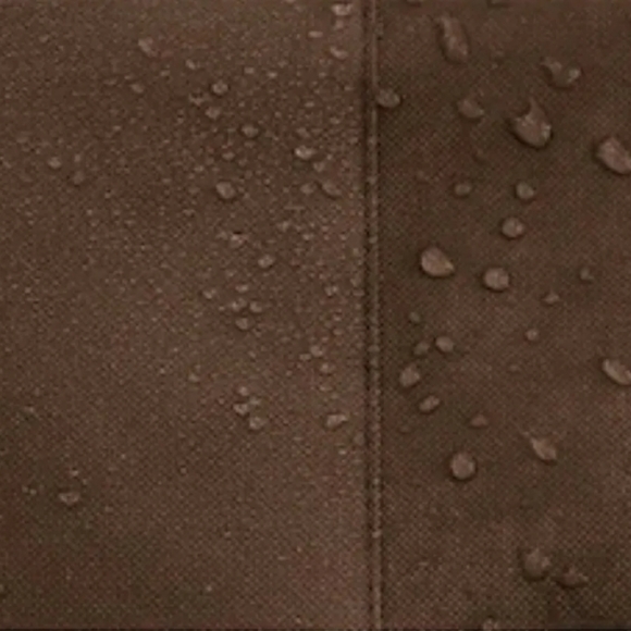 Elemental Round Firepit Cover Brown Water Resistant UV Protected Heavy Duty 38” - Picture 10 of 10